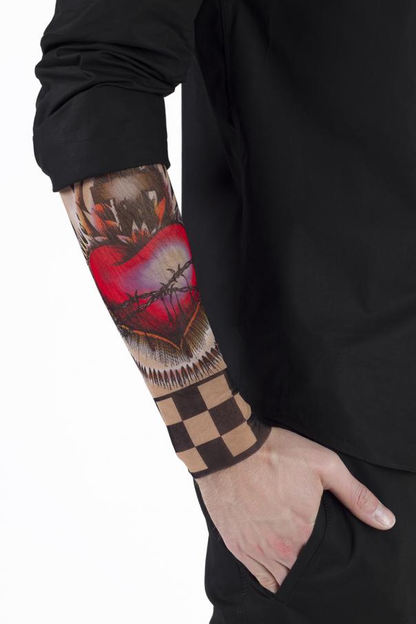 Multicolour Tattoo motif sleeves Dsquared2 - Vitkac France